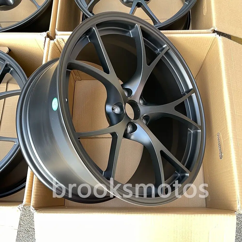 ALFA ROMEO GIULIETTA 940 19" FORGED WHEELS RIM 19x8 SATIN BLACK SET OF 4