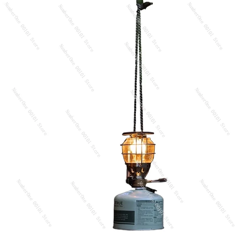 

Camping Hanging Light T-4 Medium Small Lift Outdoor Atmospheric Lighting Tent Gas Mountaineering Unique