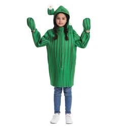 School party Children Kids Cactus Hat Costume Cosplay Holiday Party Funny Green Boys Cactus for Girls Hat Costumes Dress