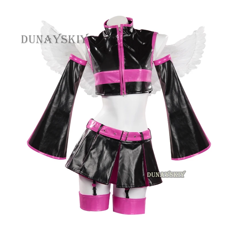 Anime 2.5 seduzione dimensionale Cosplay Nigoriri Milliela Mikari Ririsa Lilyel Cosplay Costume parrucca calzini Ririeru Liliel Lilysa