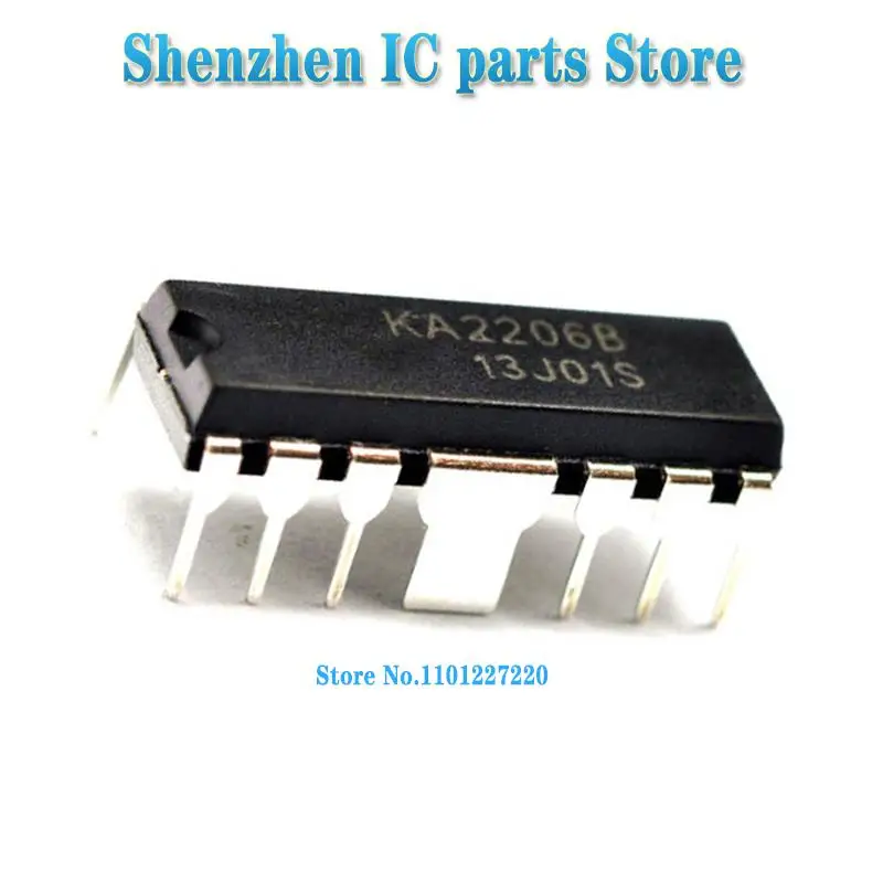 10pcs/lot KA2206B KA2206 2206B DIP In Stock