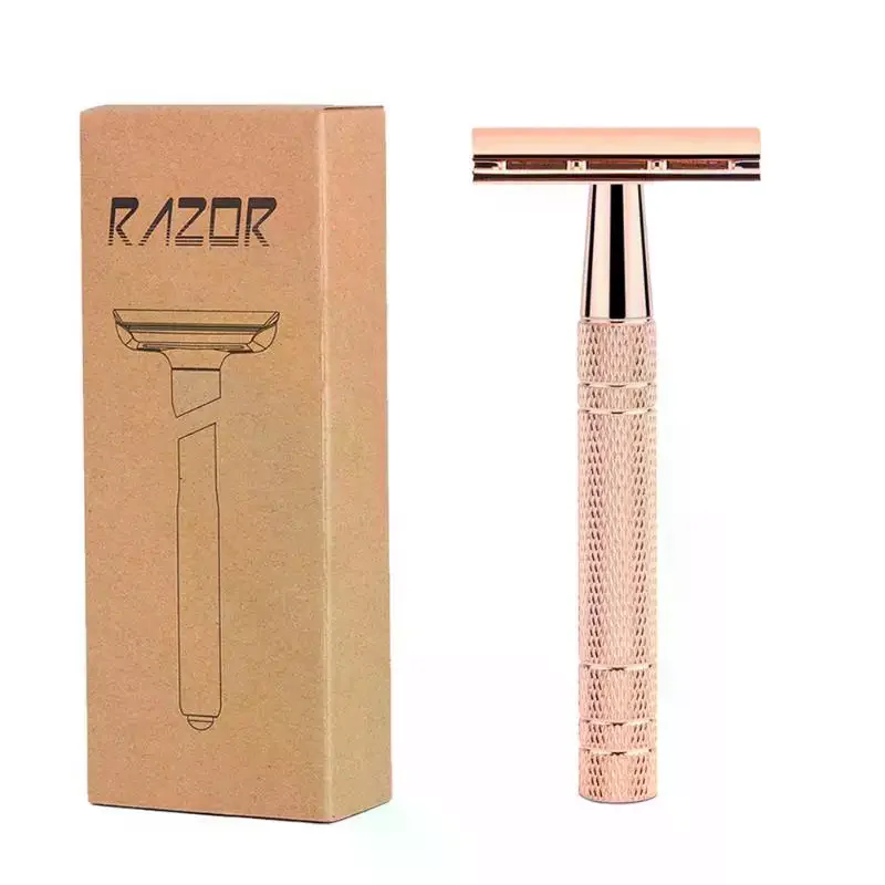 Reusable Eco Friendly Double Edge Safety Razor For Men Women Daily Shaving Hair Removal Personal Care Tools - view 5