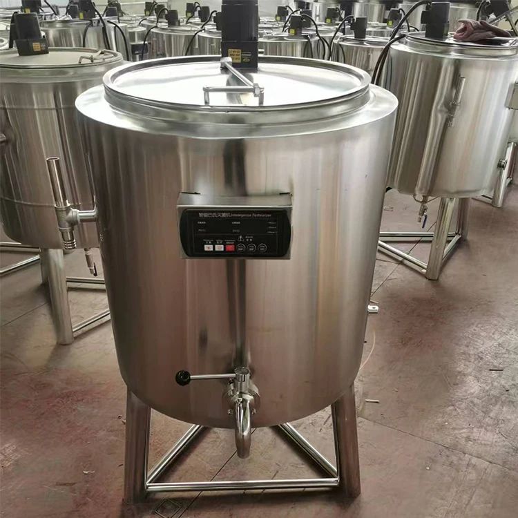Industrial Milk Pasteurization Machine For Cow Sheep Camel Milk Electric Heating Pasteurizer For Dairy Product Processing