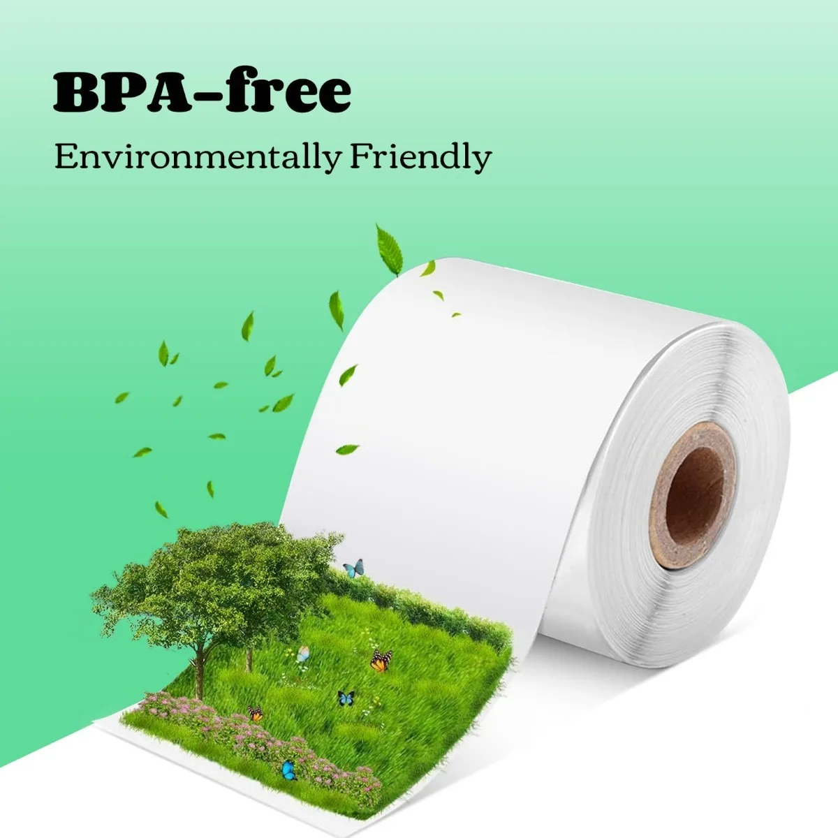 57 x 30 mm weißes HD-Thermopapier – BPA-frei für Sofortbildkamera/tragbare Drucker für Kinder, Scrapbooking/Fototagebücher/Kunstprojekte