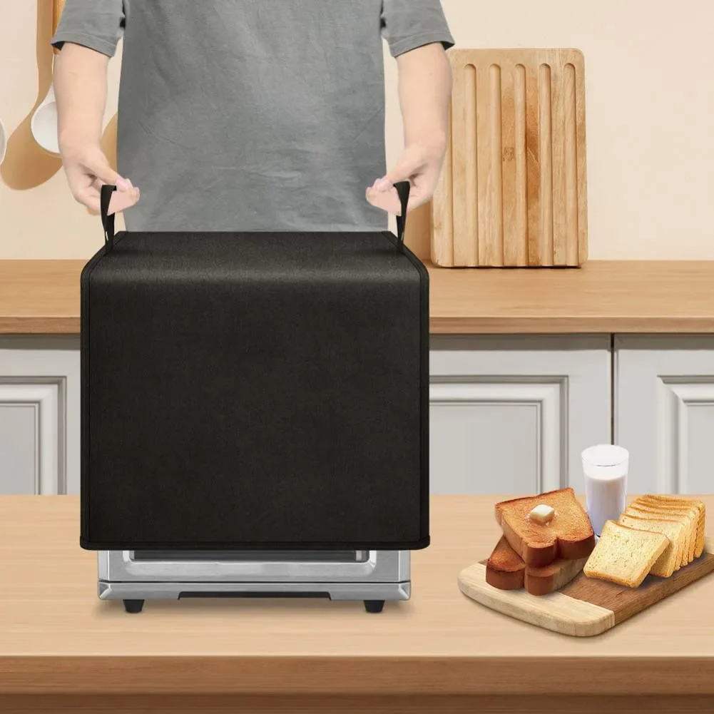 Protective Kitchen Cover for TOA60 Toaster Oven Air Fryer Made from Nylon and Aluminum Foil to Resist Heat Moisture and Wear
