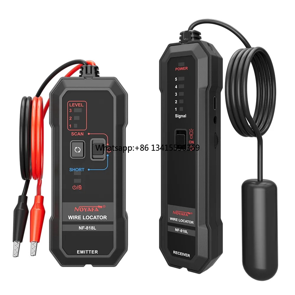 

2024 NEWEST NF-818L Underground, Buried Wires and Other Hidden Wires 2.6 Feet Depth 1640 Feet Detecting Range