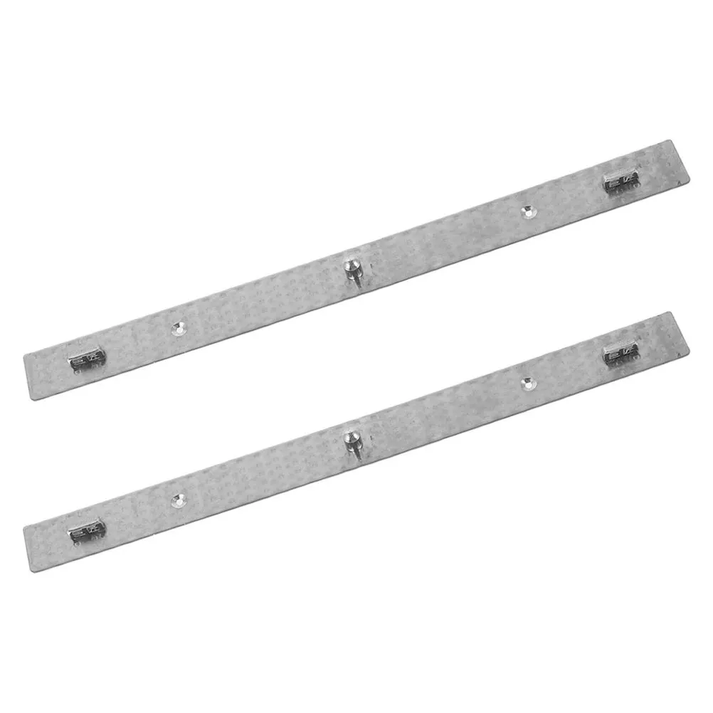 2Pcs Metal Animation Peg Bar 3-Pin Pegbar Positioning Ruler Fixing Animation Drawing Paper Supply Pegbar Position Tool