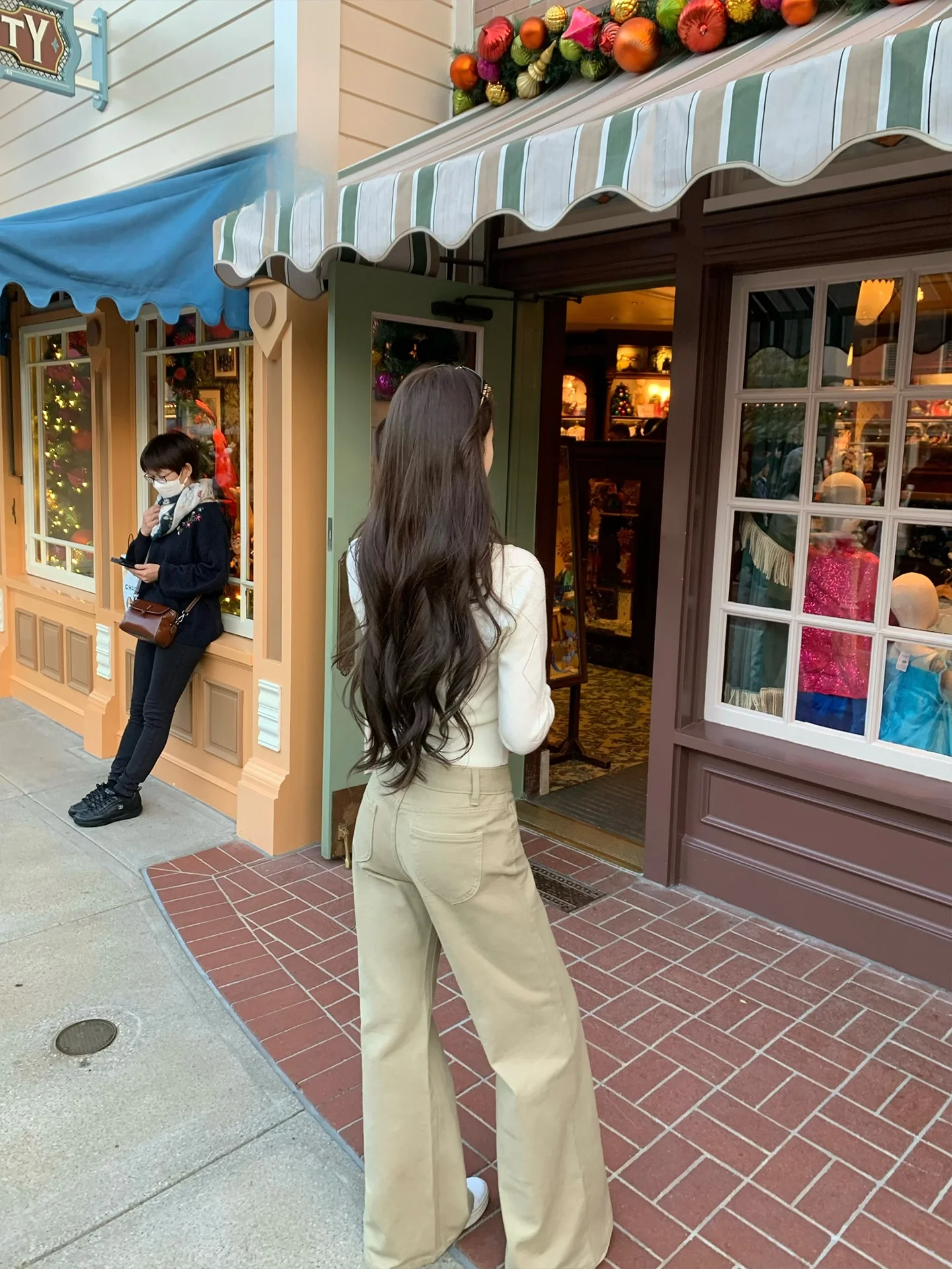 

Джинсы прямого кроя цвета хаки с низкой посадкой, из смесового хлопка, на молнии, удобные, женские, модные, для весны, лета, осени