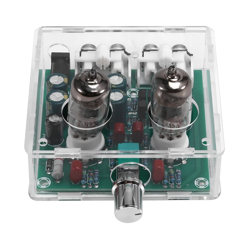 A72T Stereo Electronic Tube Preamplifier Board Pre-Amp Mixer Bile Buffer DIY Audio Kits For Audio Enthusiasts And Hobbyists