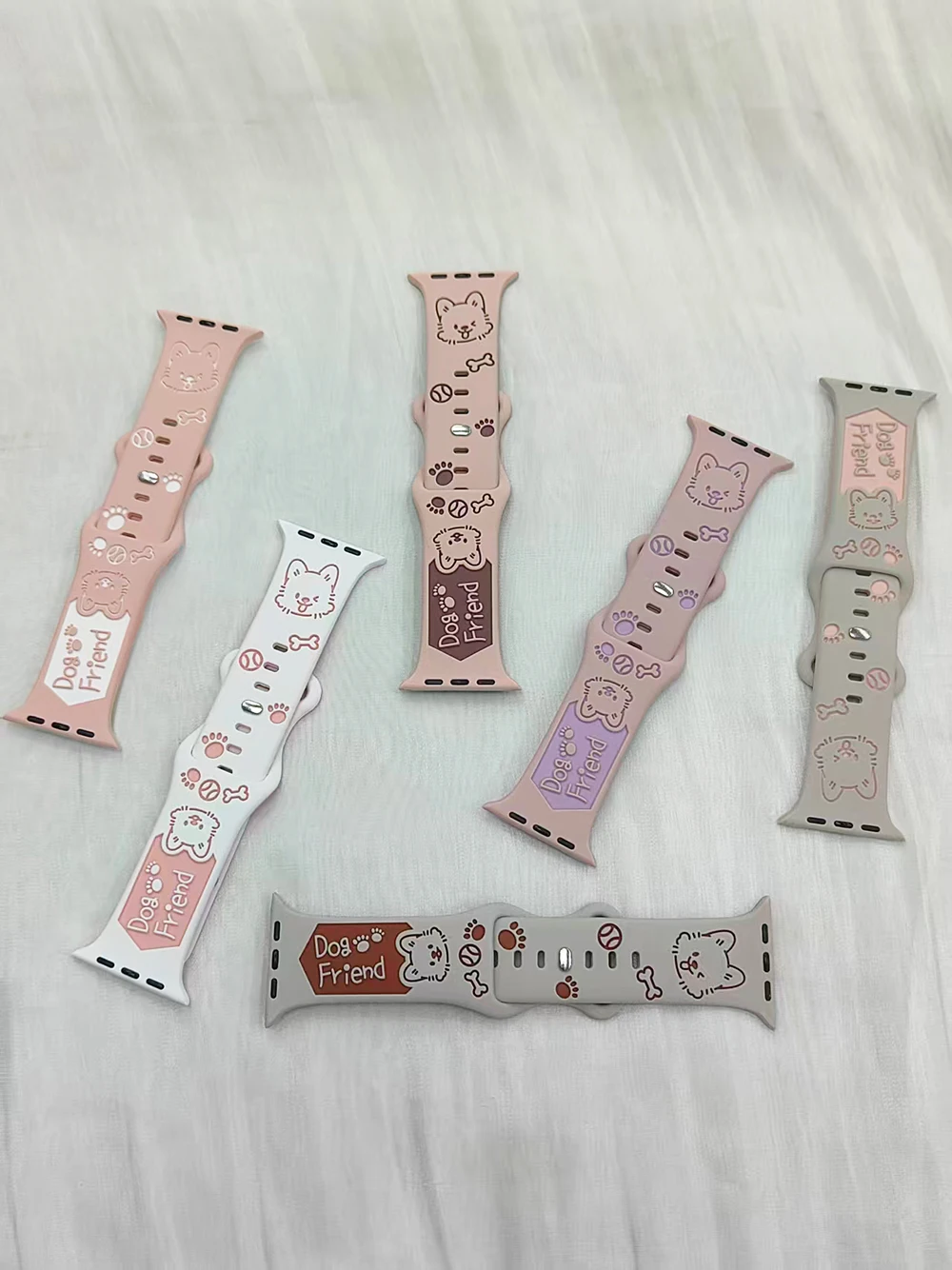 NEW Engraved Strap For Apple Watch Band 46mm 42mm 41-45mm 40-44mm Silicone Sport iWatch Series 11 10 9 8 7 6 5 SE/Ultra 3/2 49mm - view 2
