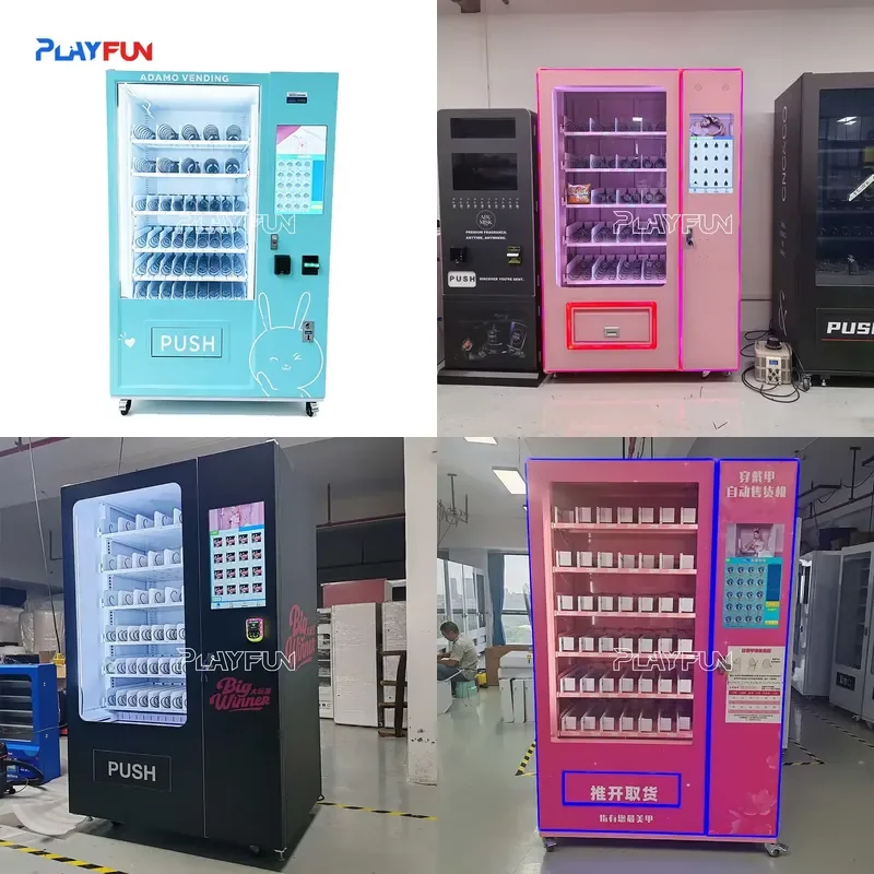 for Commercial Large Capacity Smoothie Soda Intelligent 24 Hour Self Service Automatic Touch Screen Cold Drink Vending