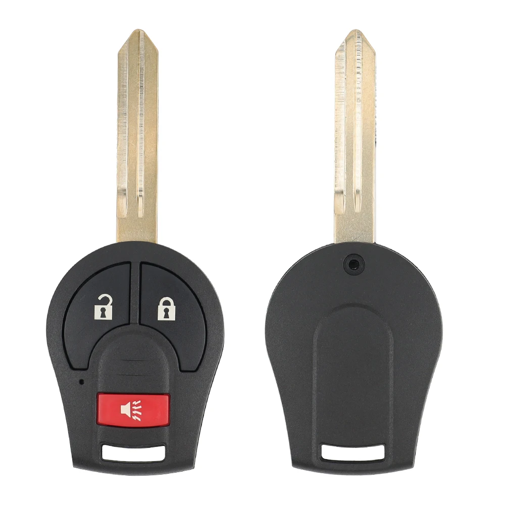 

Xuri Remote Car Key Shell Replacement Case For NISSAN Juke March Qashqai Sunny Sylphy Tiida X-Trail Cube S SL Rogue 2/3/4 Button