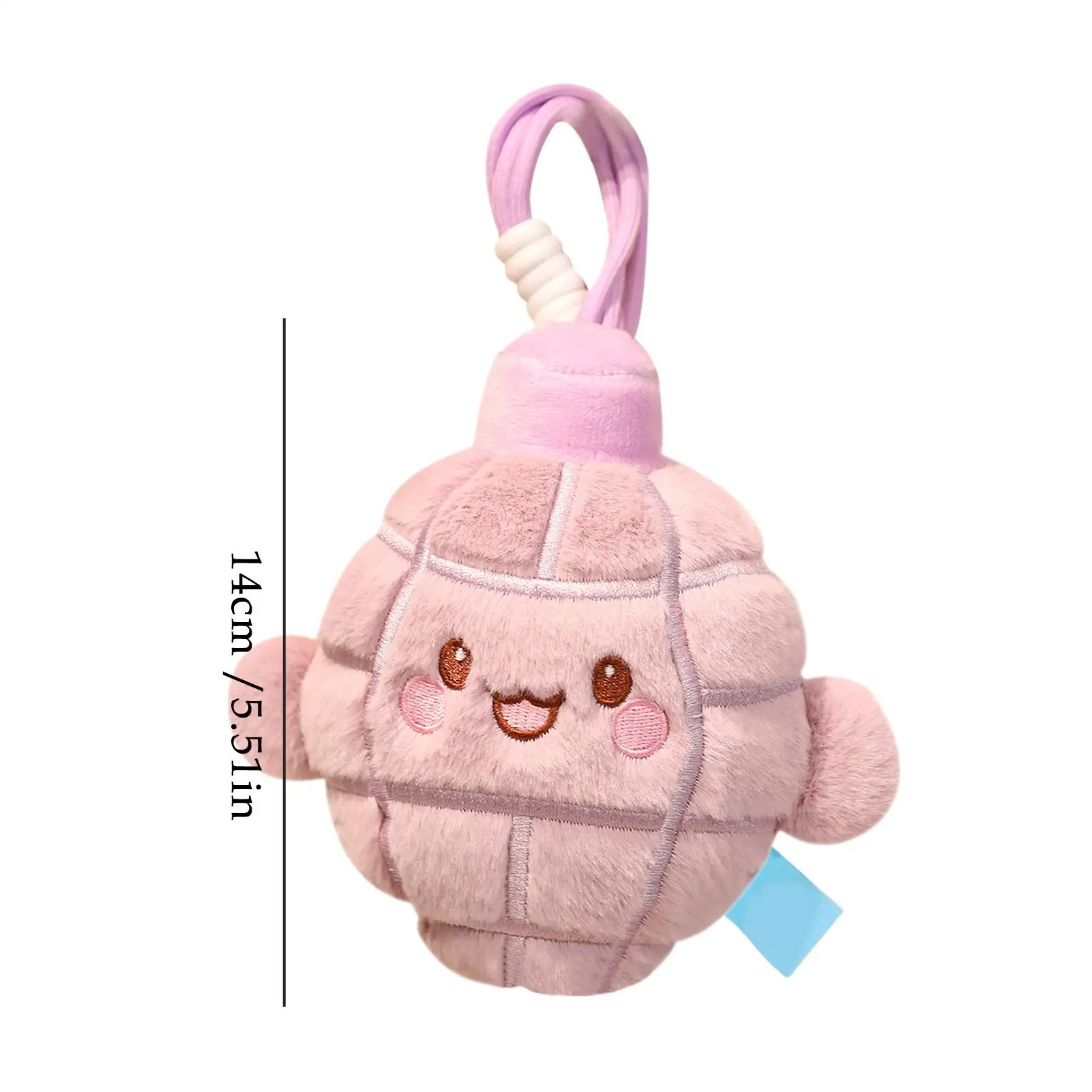 Plush Purse Charm Cute Pendant Decoration Soft Stuffed Charm For Kids Adults Bag Backpack Purse Travel Commuting Birthday