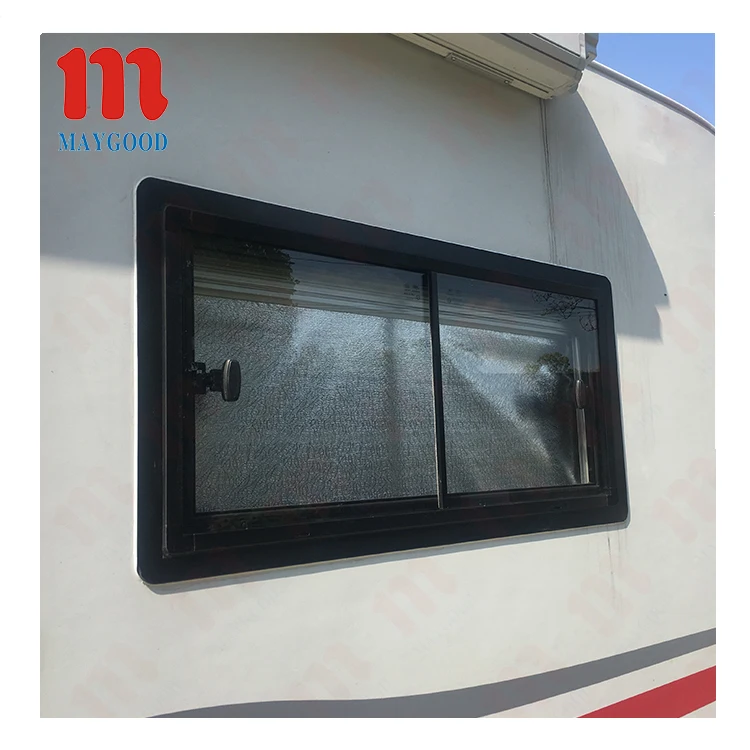 Premium Aluminum 1200*350mm Sliding Window for RVs Campers Trailers Caravans - Insect Screen & Blackout Included Custom Sizes