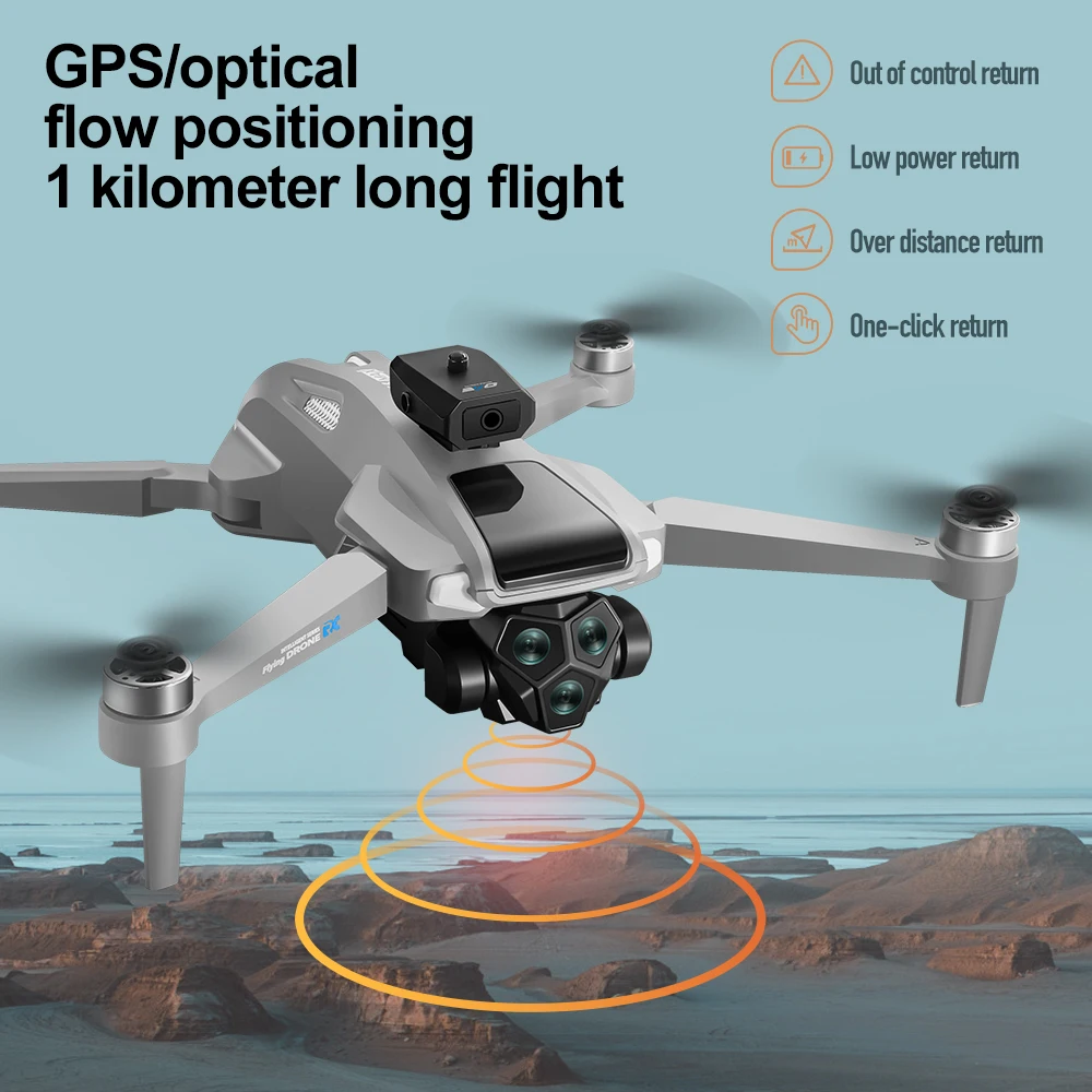 4.5 Screen 8K Camera Drone 5G GPS FPV Drone with 4K Camera Remote Control Toys Professional RC Quadcopter Aerial Photography
