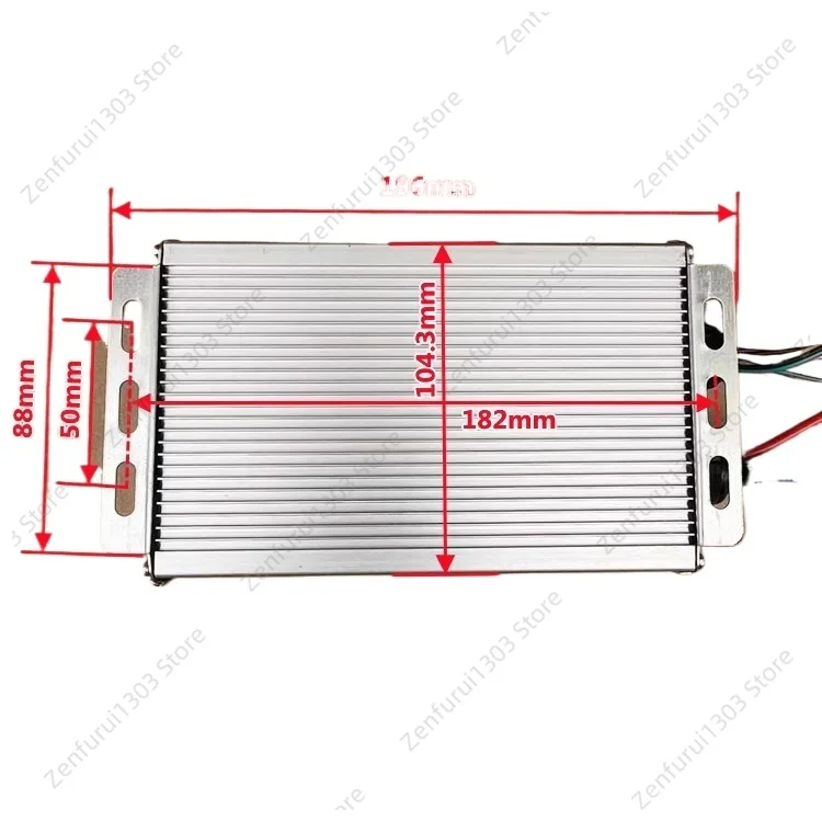 High Power DC Brushless Motor Driver 1000W 55A 12V-24V Controller