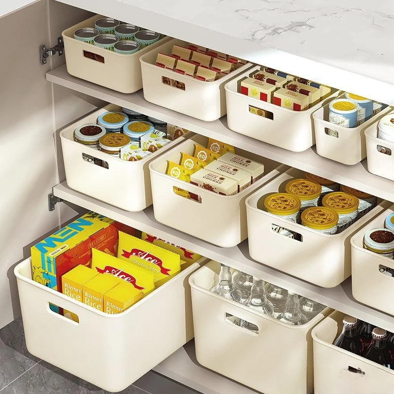 

Японский органайзер для хранения: коробка-ящик для закусок, настольный органайзер для мелочей, прямоугольная корзина для дома и общежития