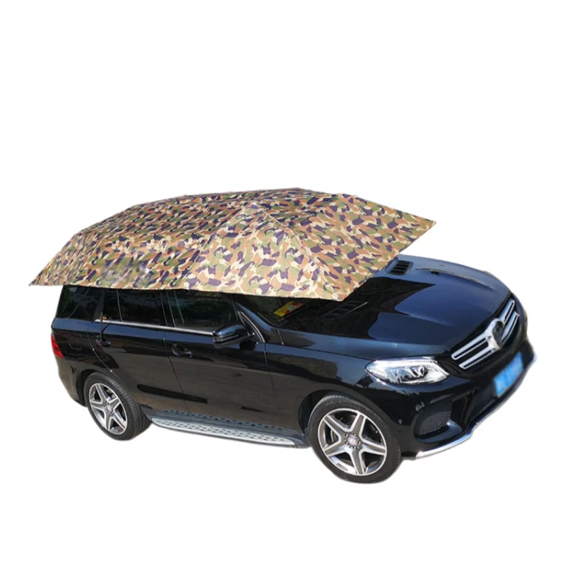 High Durable Automatic Car Roof Umbrella Car Sunshade Umbrella for Summer Uv protection