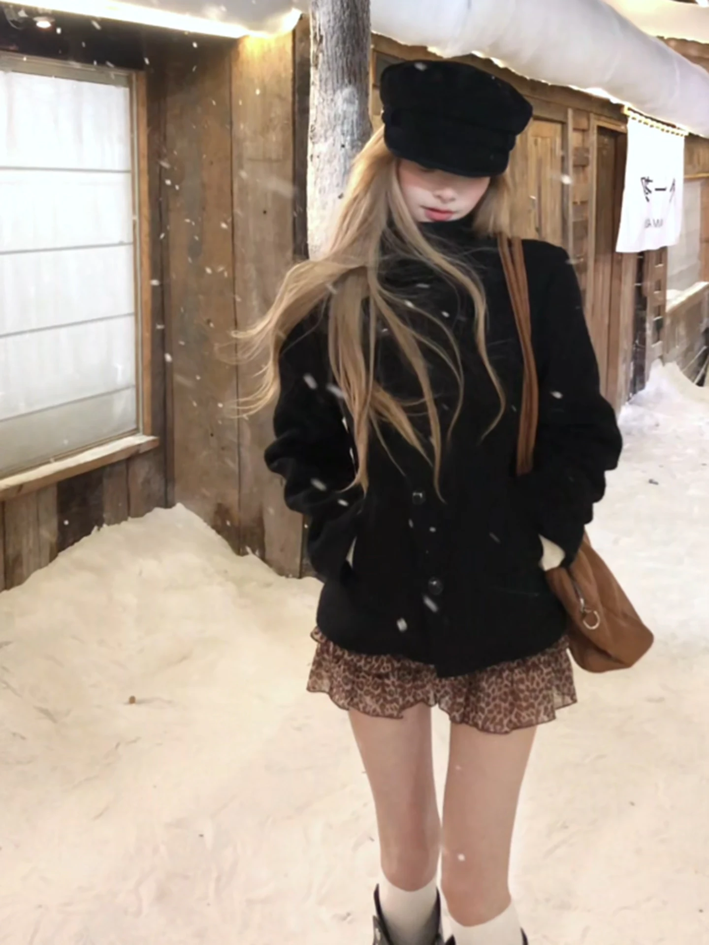 

Зимнее шерстяное пальто женское, с воротником-стойкой, теплое, до плеч, для повседневной носки, прямого кроя, стандартное