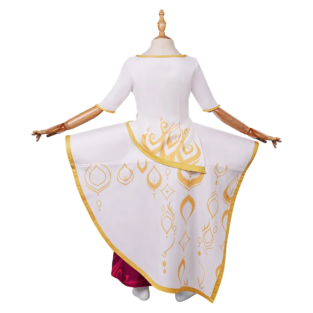 Fantasia Spellbound Princess Ellian Cosplay Kids Costume Disguise for Children Girls Fancy Dress Up Halloween Carnival Suit