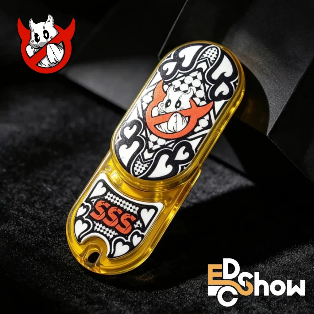 

SSS EDC PEI Devil Push Slider 2026 EDC SHOW Fidget Slider Fidget Toys For Adults Office Desk Accessories Stress Relief Toy