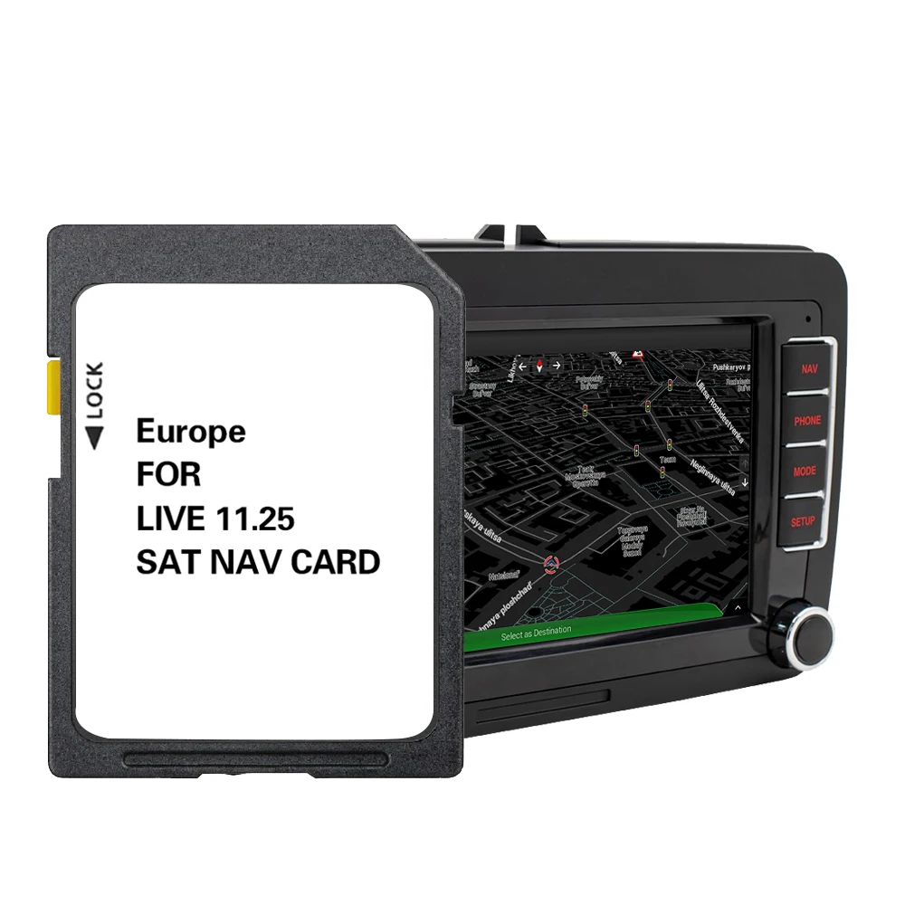 Live 11.25 for Renault Laguna 2011 2012 2013 SD Card Europe 2024 Navigation Germany Poland Netherlands Italy England