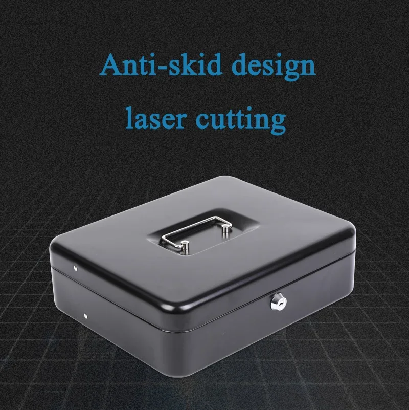 Mini Safe Box Protable Verborgen Geheime Safe Key Lock Store Geld Munt Kassier Fold Wachtwoord Kassa Bankkaart Opslag