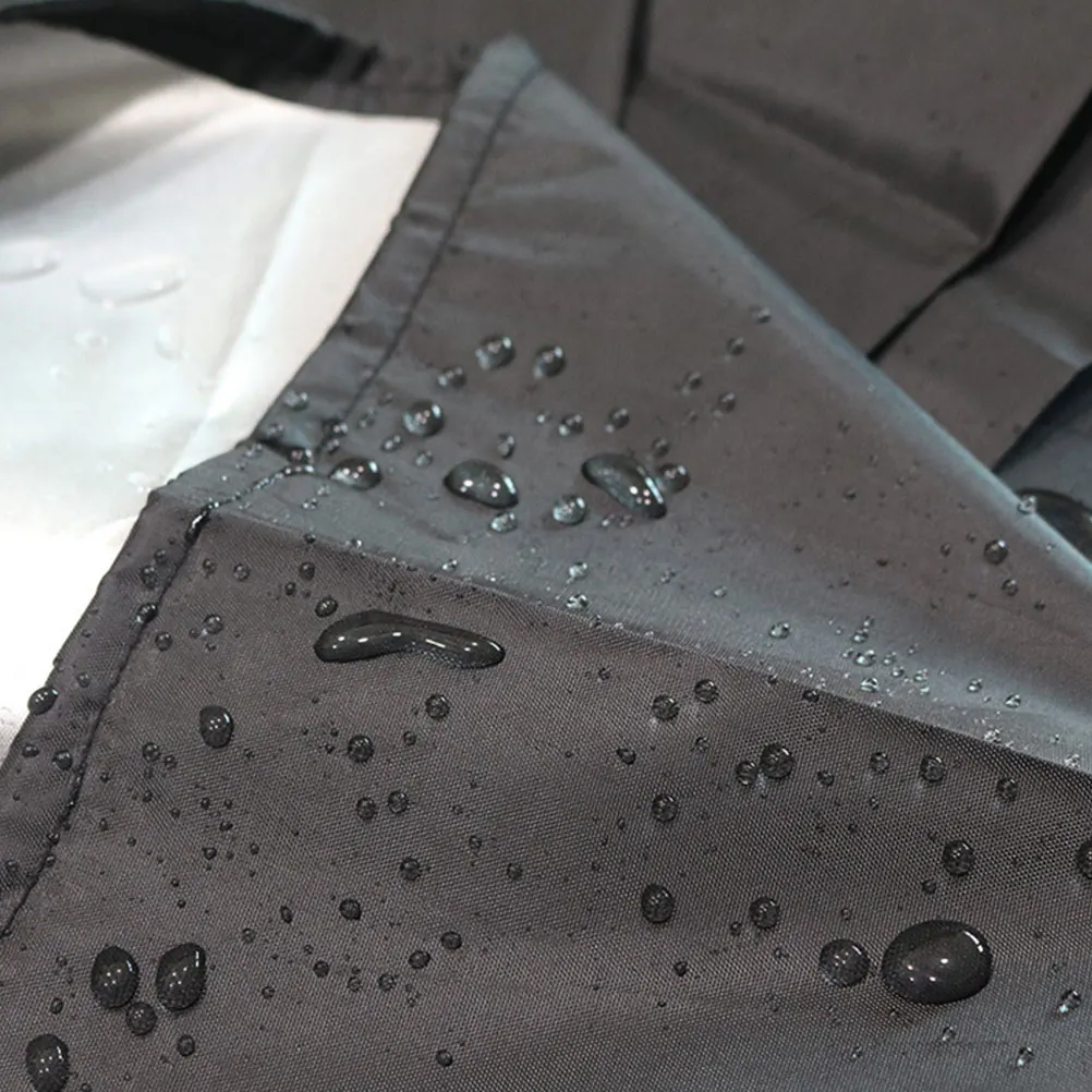 

Washing Machine Cover Waterproof Dust Protector Laundry Cloth Black Long Use Durability Dryer Cover Sunproof