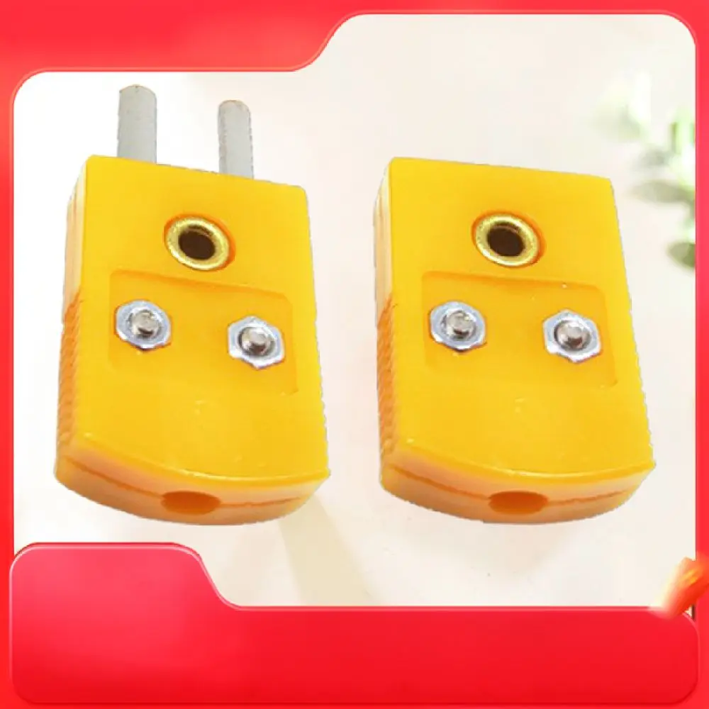 Mini K Type Thermocouple Connector Orange Male Female Plug Socket Industrial Temperature Sensor Cable Connection Tool