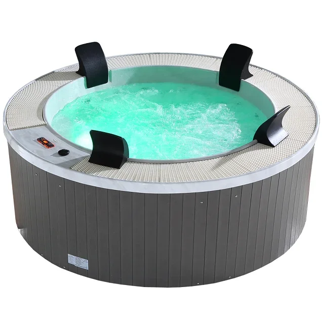 Hot Sale Bigeer BG-6608 Jacuzy Outdoor Hot Tub Spa With Massage Bathtub Intex Inflatable Pool