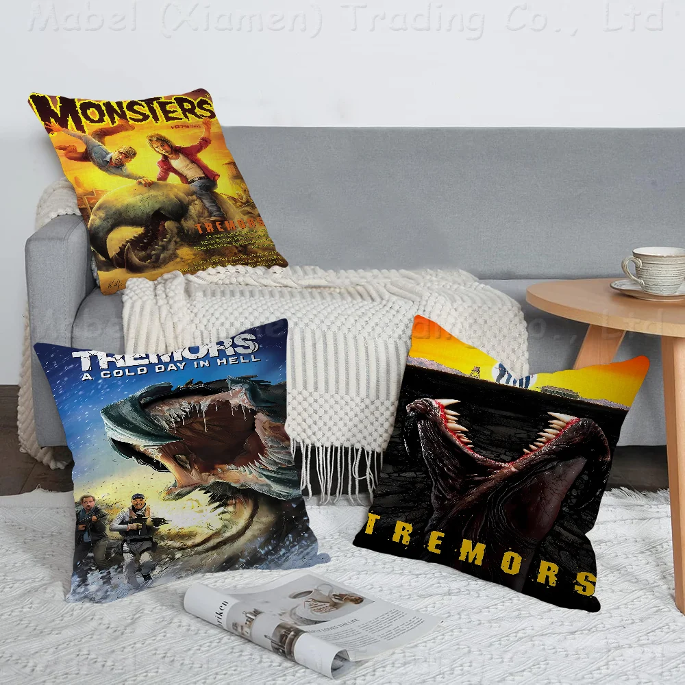 Tremors Movie Pillow Cover Sofa Cushion Cover Home Room Decoration Children Gift