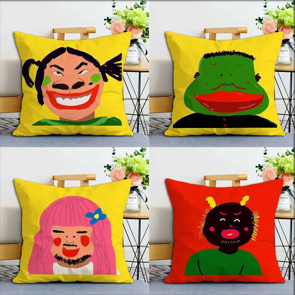 

Funny and weird World Various Sizes Square Pillow Case For Car Home Bedchamber Decor