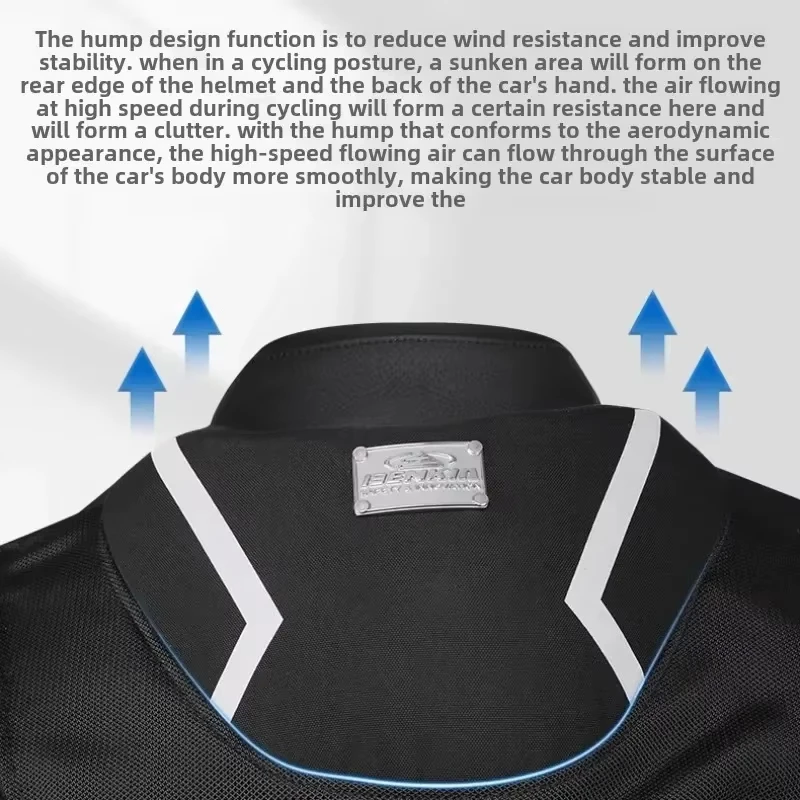 BENKIA Motorcycle Riding Jacket Light Weight All-Purpose Protective Gear with Enhanced Ventilation For Men Motorbike Jacket