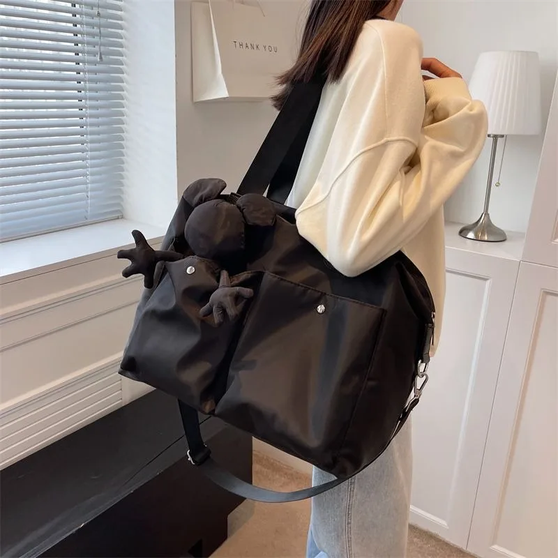 

Large-capacity Women's Fitness Waterproof Lightweight Maternity Bag Shoulder Crossbody Men's Short-distance Travel Storage Bag