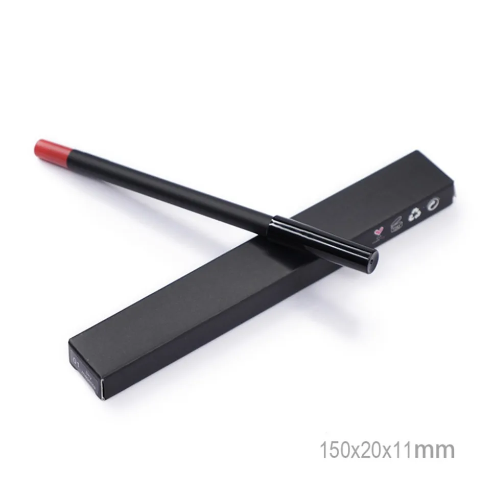 Matita per labbra cremosa 3 in 1 Etichetta privata Rossetto a lunga durata Matita per labbra Logo personalizzato Trucco vegano Cosmetico di bellezza all'ingrosso