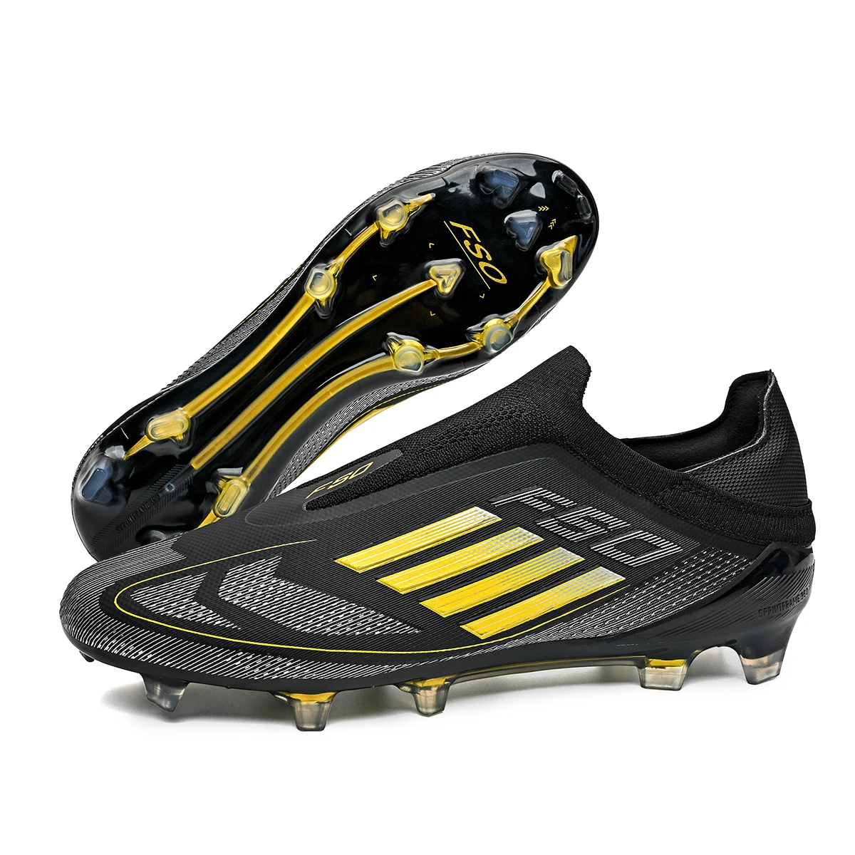 Nieuwe Mannen Voetbalschoenen Training Jongens Ademend Volwassen Lange Spikes Schoenplaten Outdoor Sport Voetbalschoenen Antislip Match Comfortabel