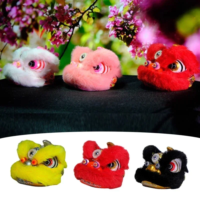 

Creative Lion Dance Feng Shui Ornament - Chinese Lucky Charm for Home Decor Car Living Room & Bedroom Auspicious Decor