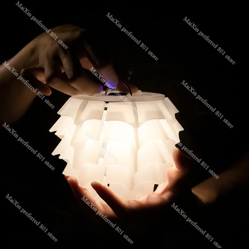 

Светодиодный атмосферный светильник для кемпинга - персонализированный акриловый декоративный фонарик-фонарик