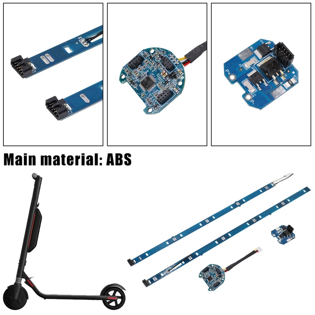 

2025+Full Set of Edge Strip Kit for Electronic Component of No.9 Es Electric Scooter Side Plates