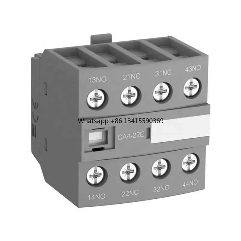 

Original New 1SBN010140R1022 CA4-22E Auxiliary Contact Block 4-Pole 24V AC/DC High Quality 4-Pole Contactors