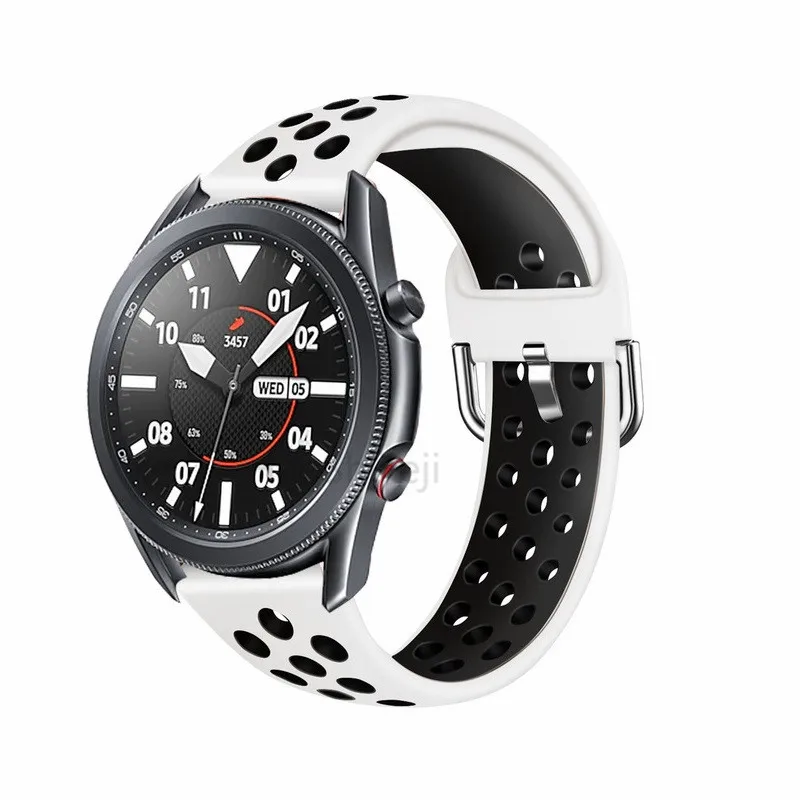 

For Samsung galaxy watch 3 45mm 41mm Band Active 2 For Huawei Watch GT 2 Honor magic Watch 2 Strap Silicone Bracelet Watchband