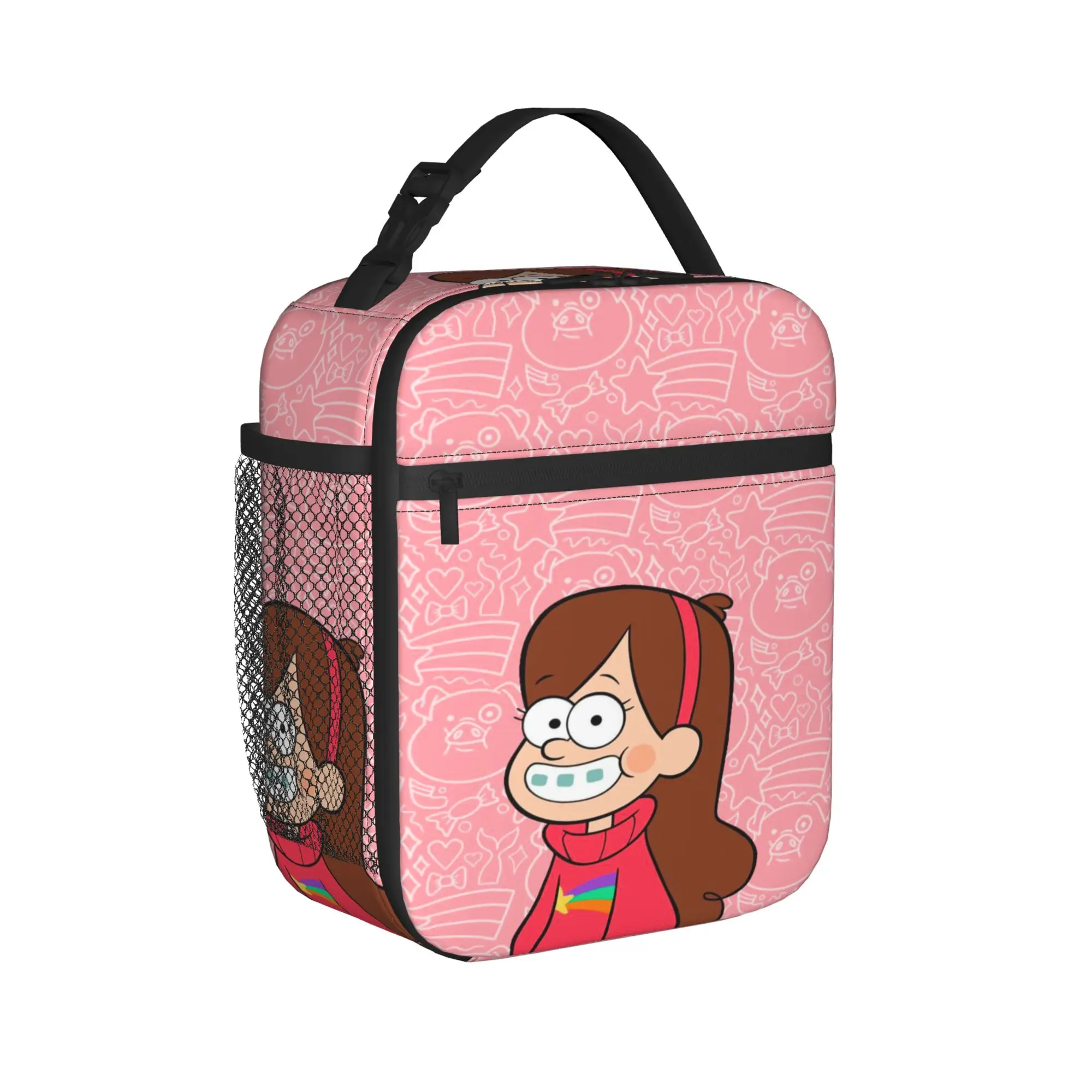 Insulated Lunch Box Gravitys Falls Merch  Lunch Food Box Multifunction Cooler Thermal Bento Box For Picnic