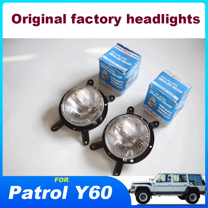 

for Nissan Patrol Y60 Original Small Series Headlights Nissan Y60 Headlights Patrol Y60 Headlights