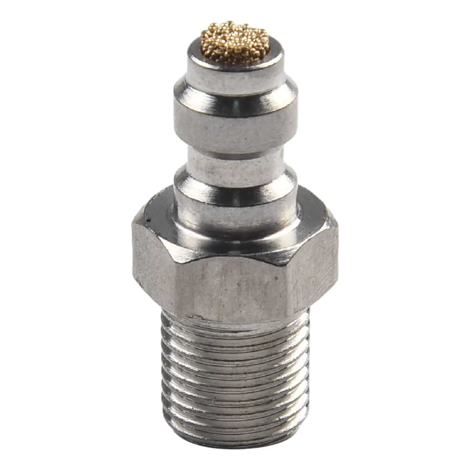 8mm Quick Connect Check Valve Assembly with Filter for High Pressure Pump Refill M10x1 Stainless Steel Fitting