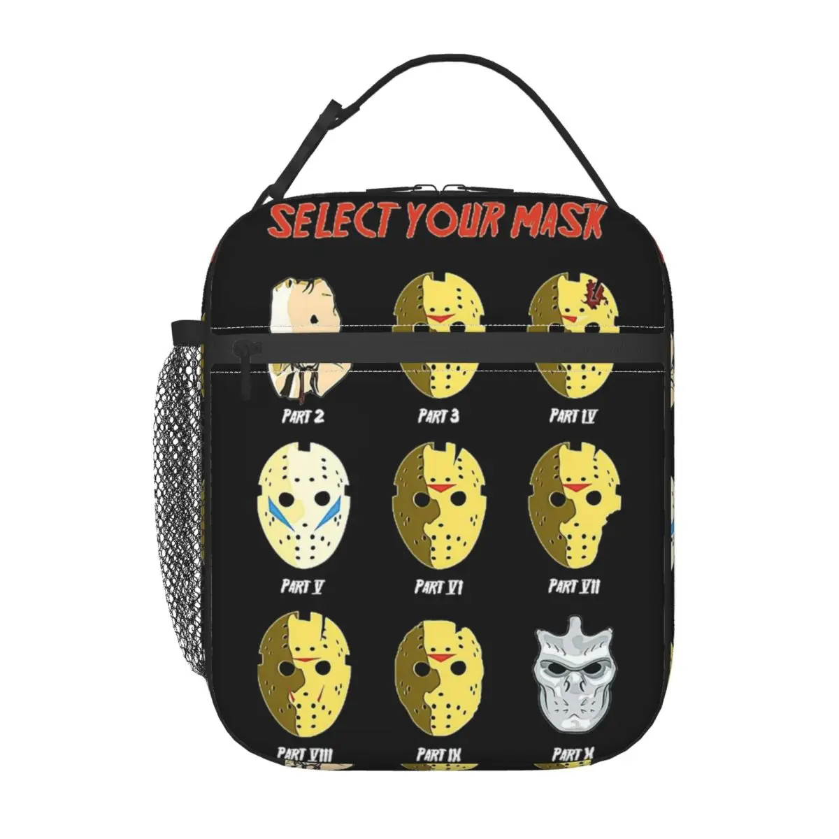 Friday 13th Horror Movie 2024 Product Insulated Lunch Bag Children School Jason Voorhees Lunch Container Portable New Arrival