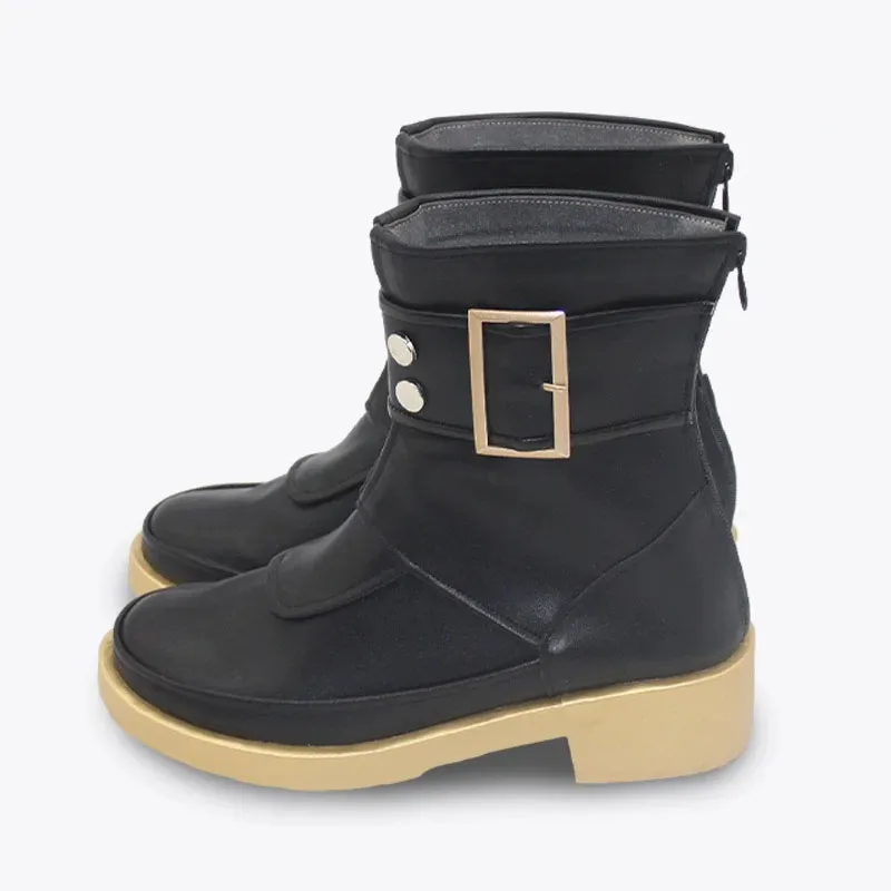 

DY20Honkai Star Rail Misha Game Cosplay Shoes Boot PU Leather Boots For Women Girl Halloween Carnival Role Play Party Custom Mad