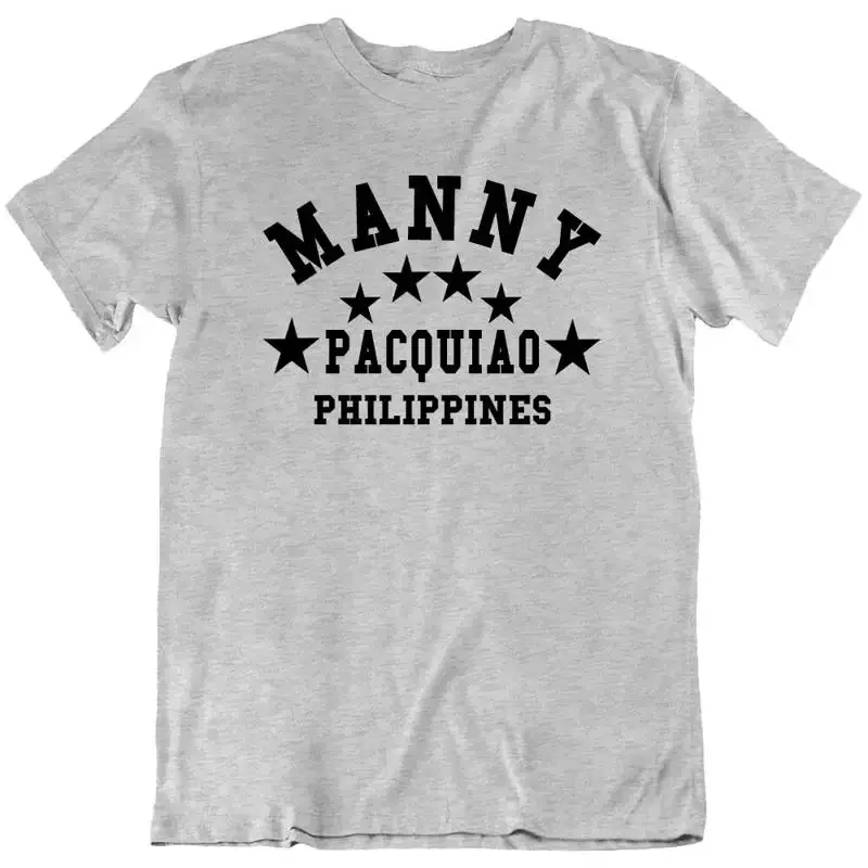 Boxing Manny Pacquiao Filipino Philippines Fight Competition T Shirt New