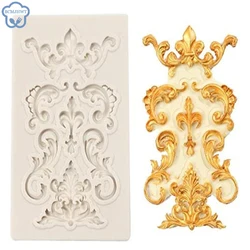 1 Piece Lace Vine Border Silicone Resin Molds Cake Decorating Tools Pastry Kitchen Baking Accessories Fondant Cake Molds