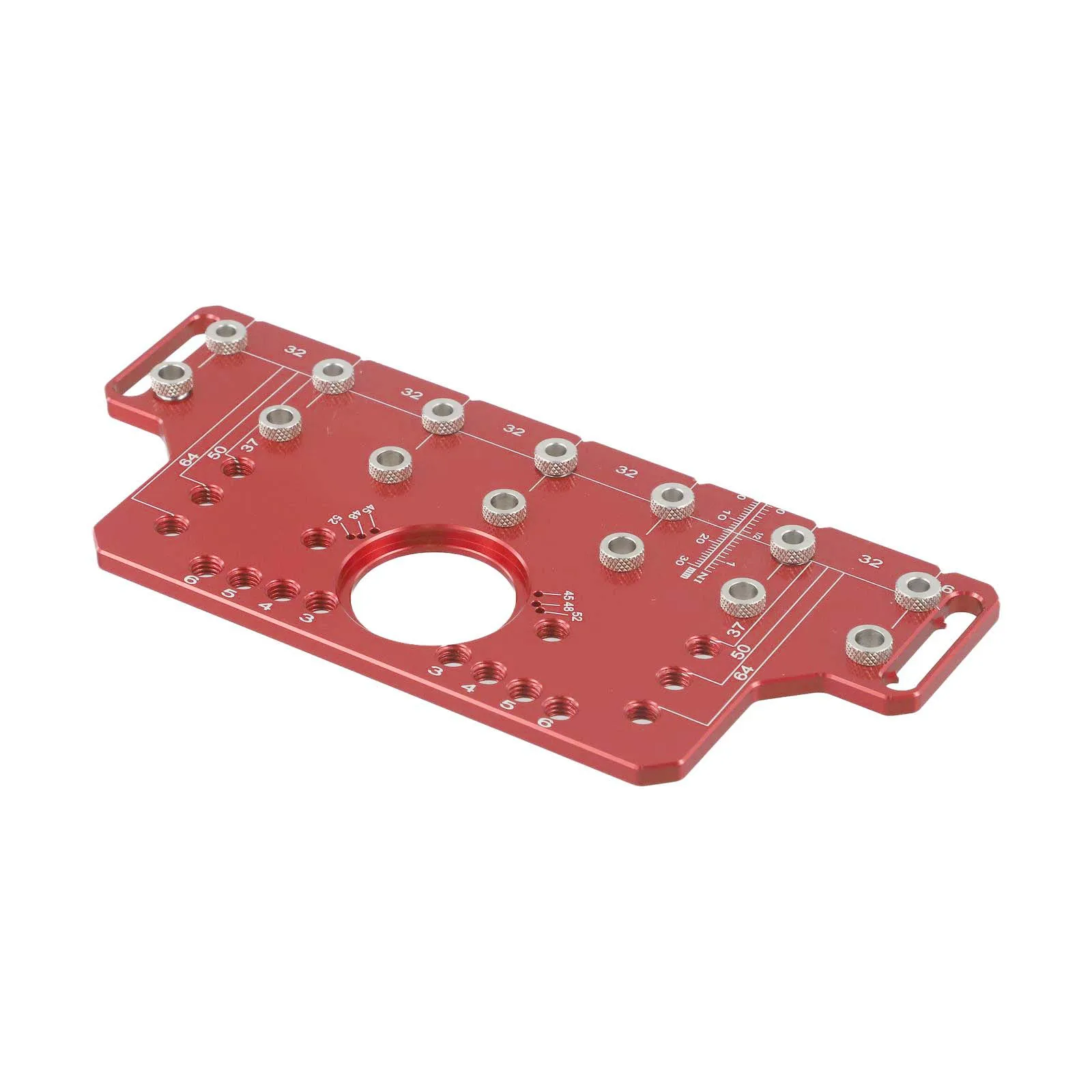 Shelf Pin Gauge Drilling Guide Template System Holes Jig Hinge Puncher Locator Shelf Hole Jig Concealed Hinge Jig Hole Drill Bit