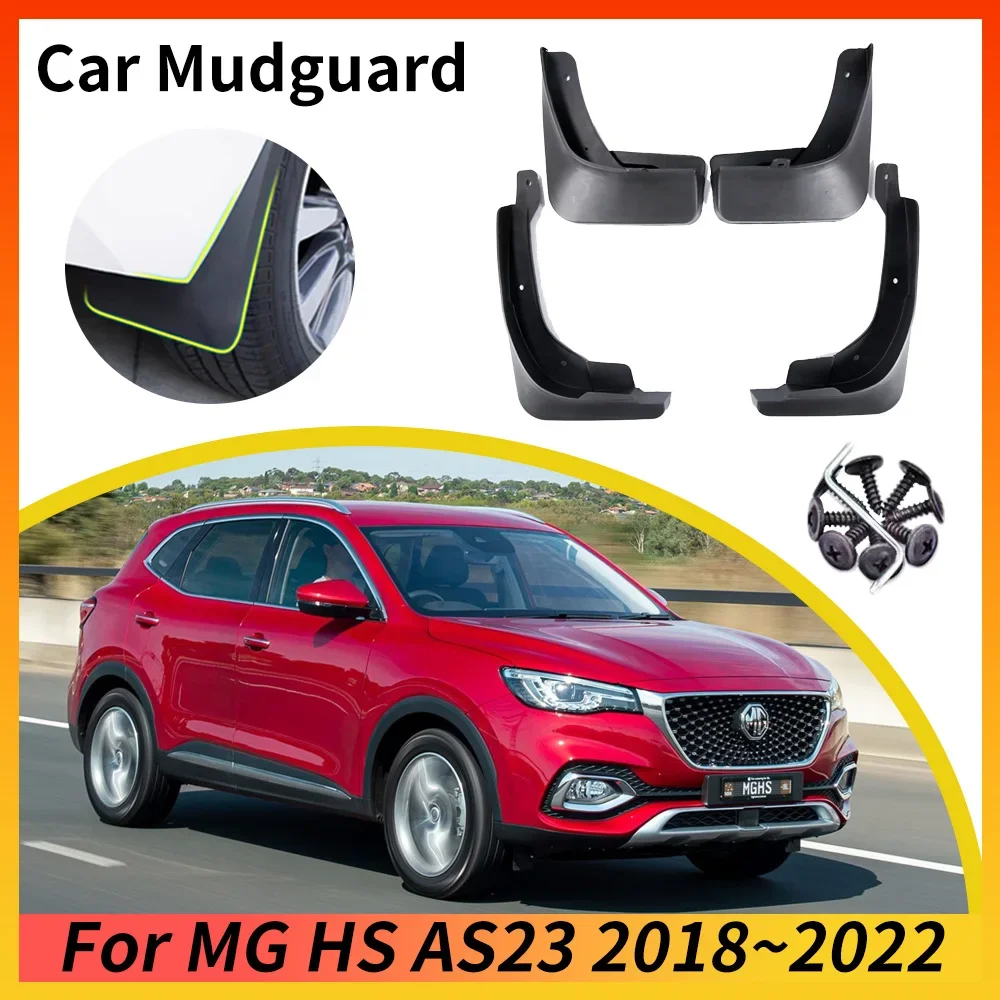 

4X for MG HS MGHS AS23 Plug-in Ehs Phev 2018 2019 2020 2021 2022 Car Mudguards Front Rear Wheels Mudflaps Splash Mud Accessories